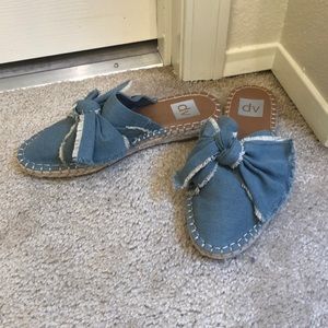 Dolce Vita denim slip on flats